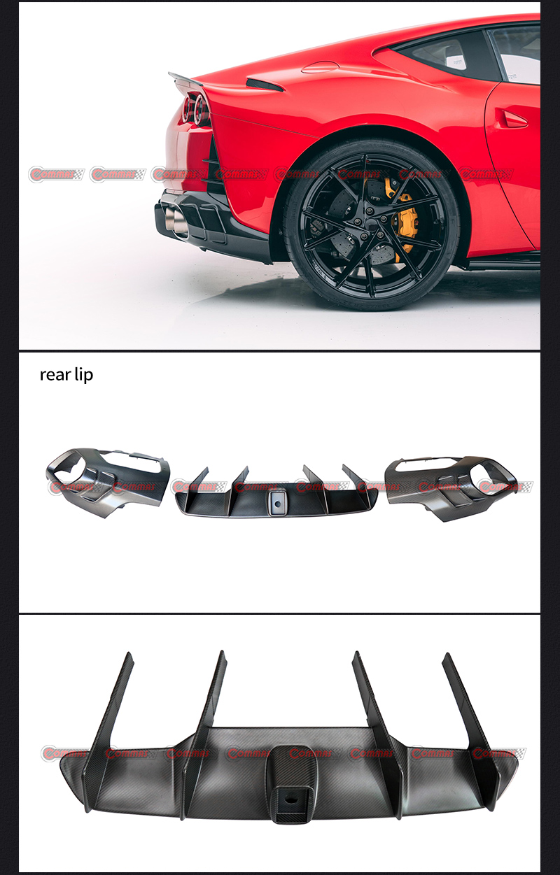 Hecklippe f&uuml;r Ferrari 812