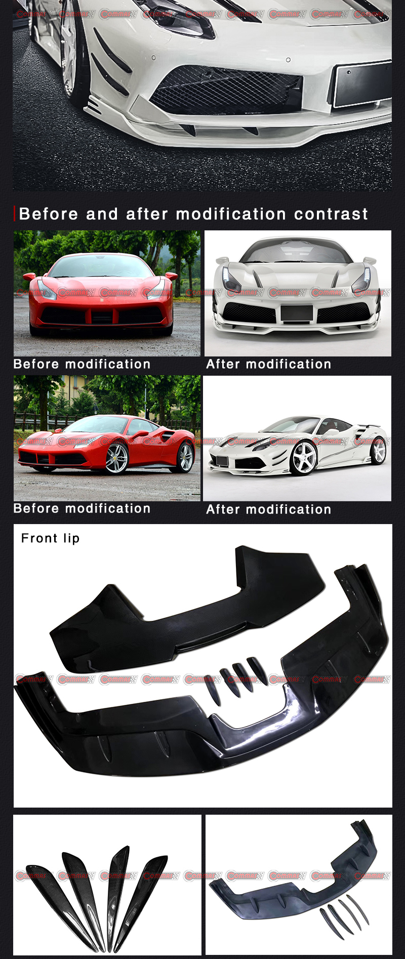 F488 Rowen Frontlippe