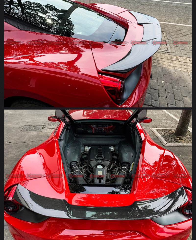 Ferrari 488 Vorsteiner Ducktail-Heckfl&uuml;gel