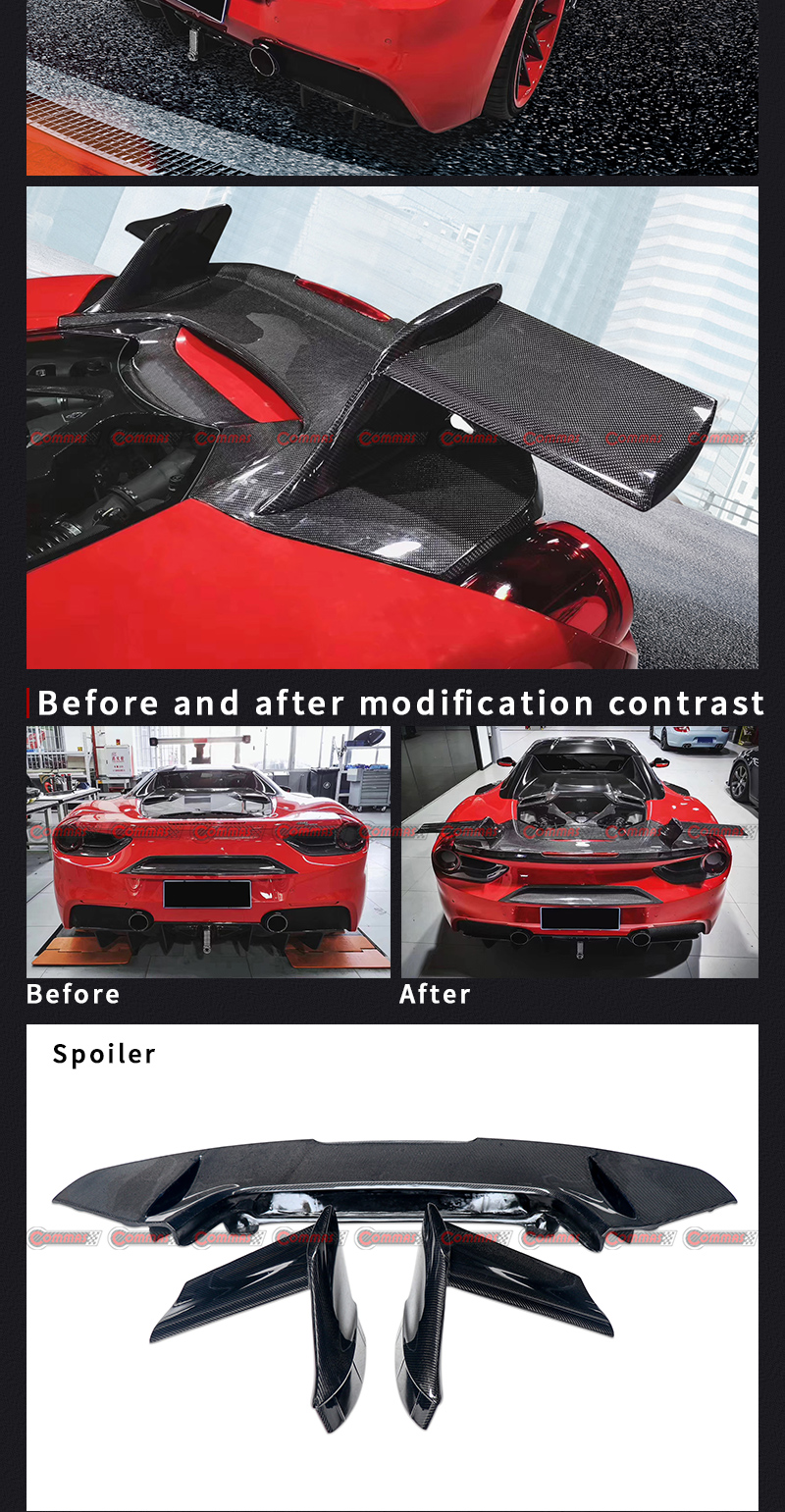 F488 Mansory-Heckspoiler