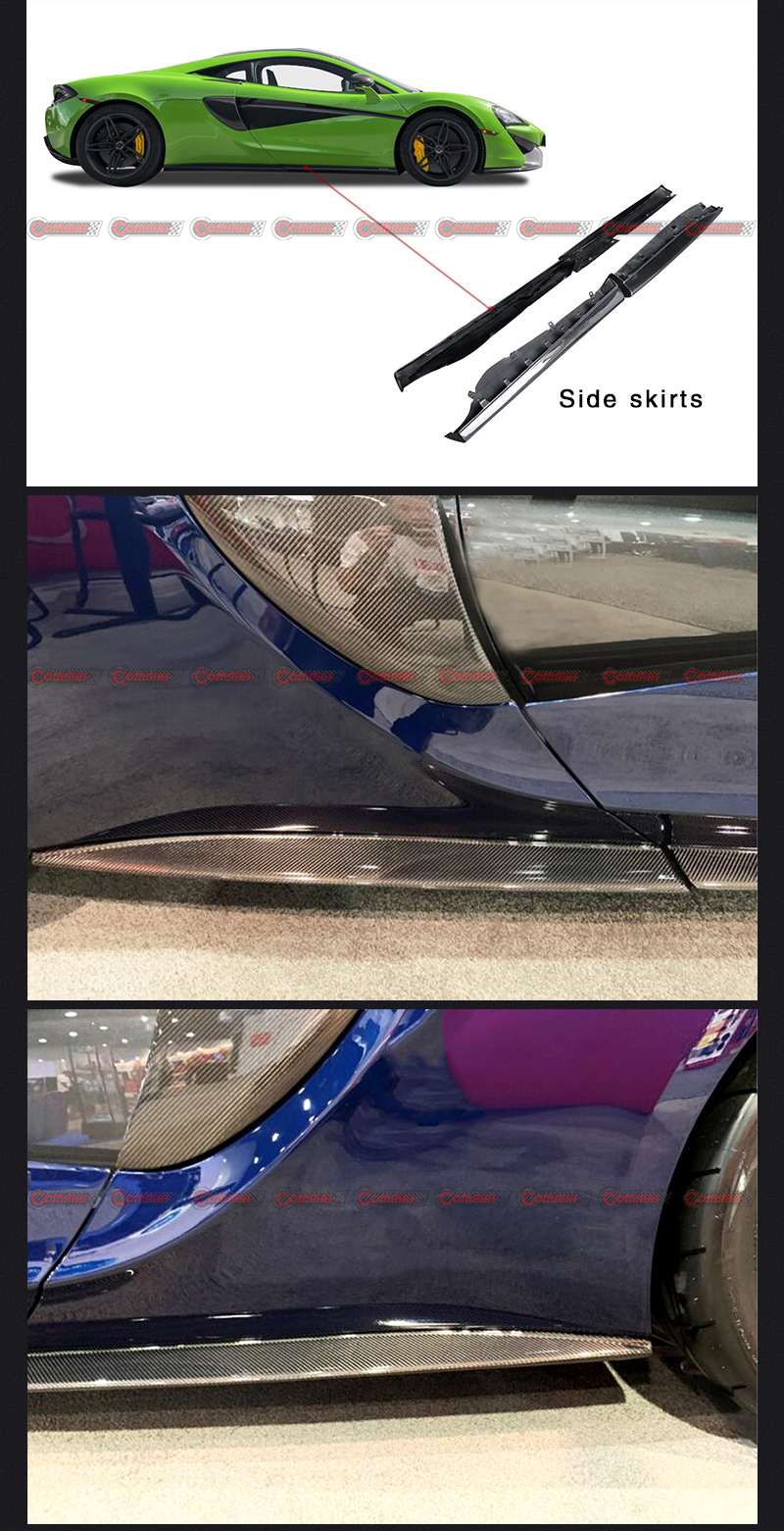 McLaren 540C-570S OEM-Seitenschweller