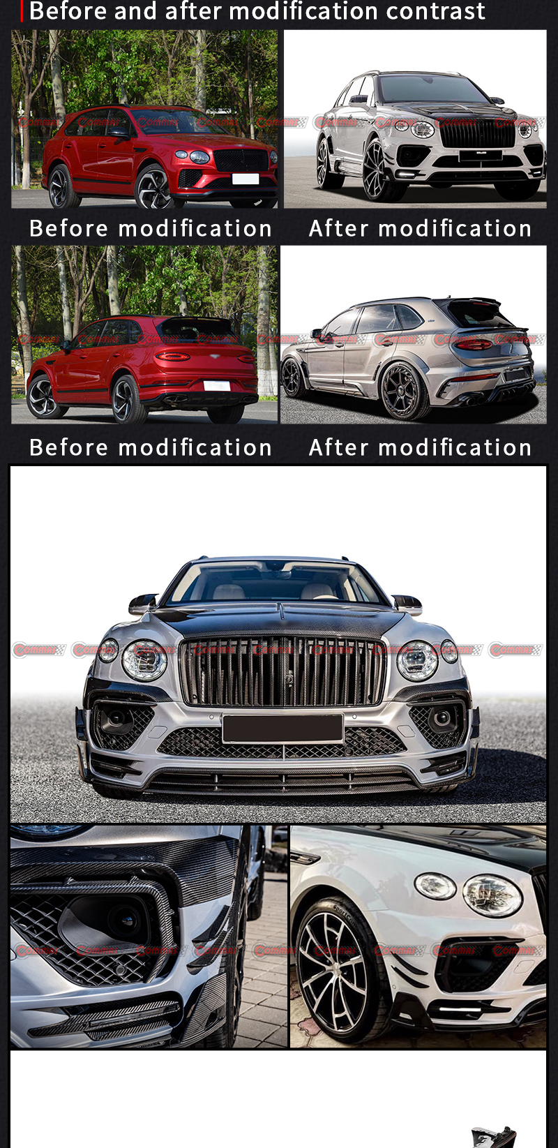 Bentley Bentayga Mansory Wide Body Cit