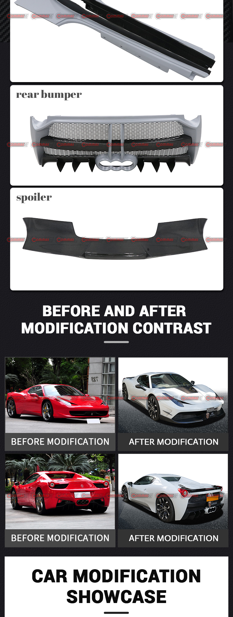 Ferrari 458 Misha Bodykit
