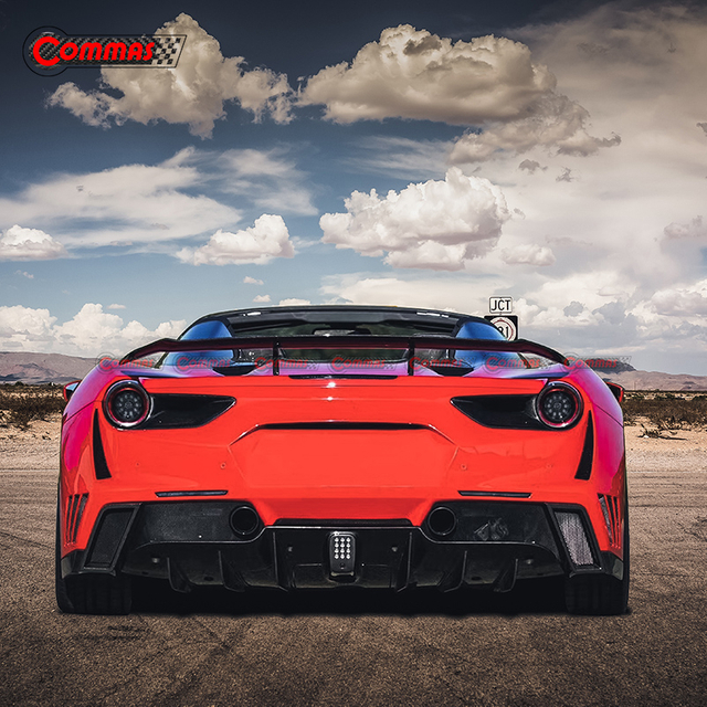 Novitec Ross Style Kohlefaser-Heckspoiler für Ferrari 488 GTB