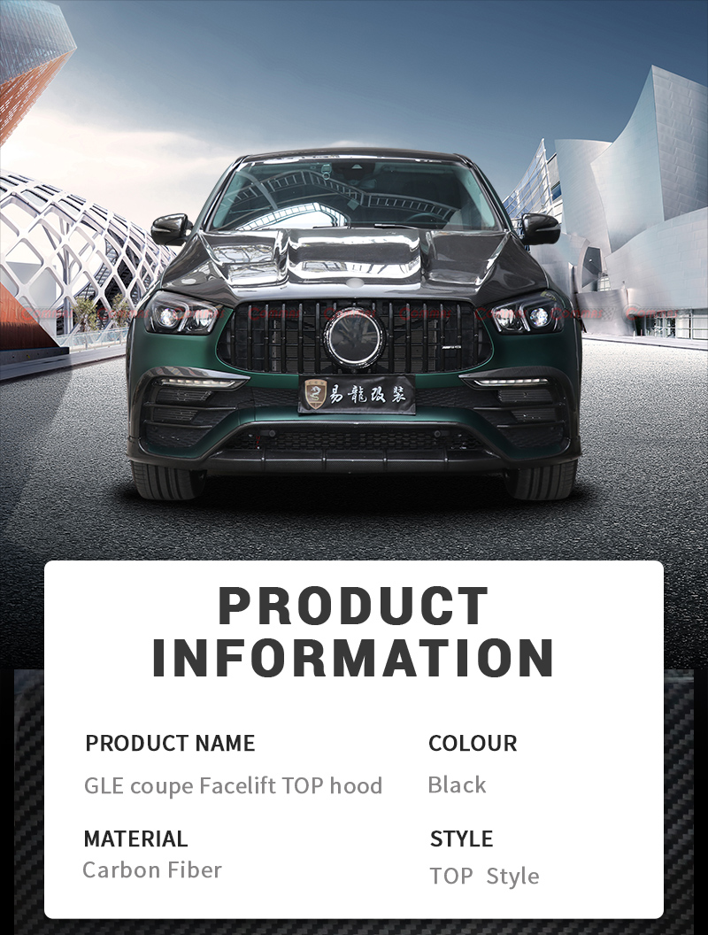 Motorabdeckung im Topcar-Stil f&uuml;r Mercedes Benz Gle