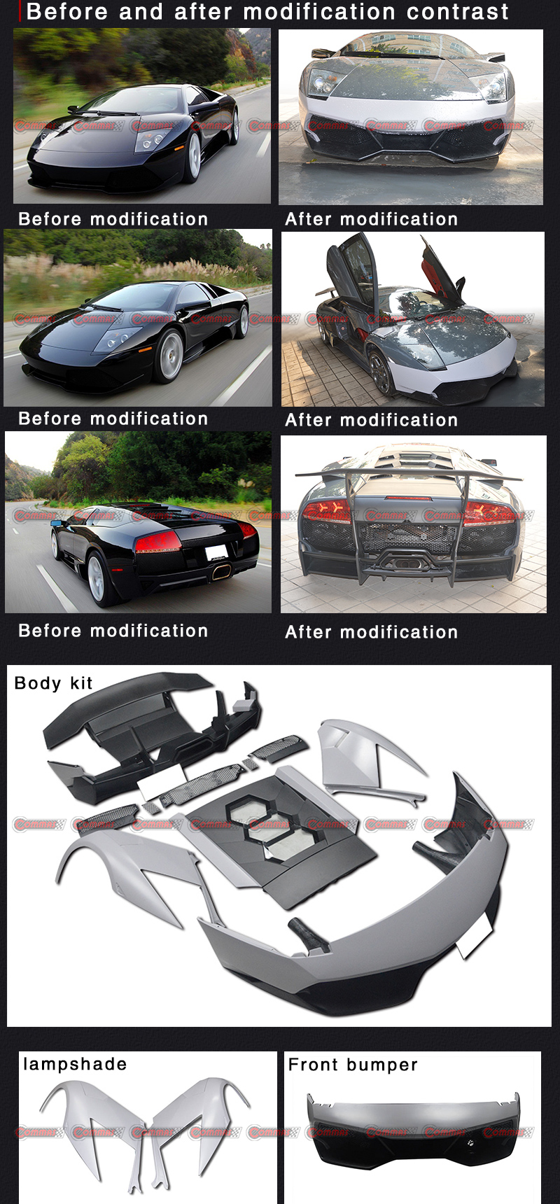 Upgrade auf LP670 Bodykit