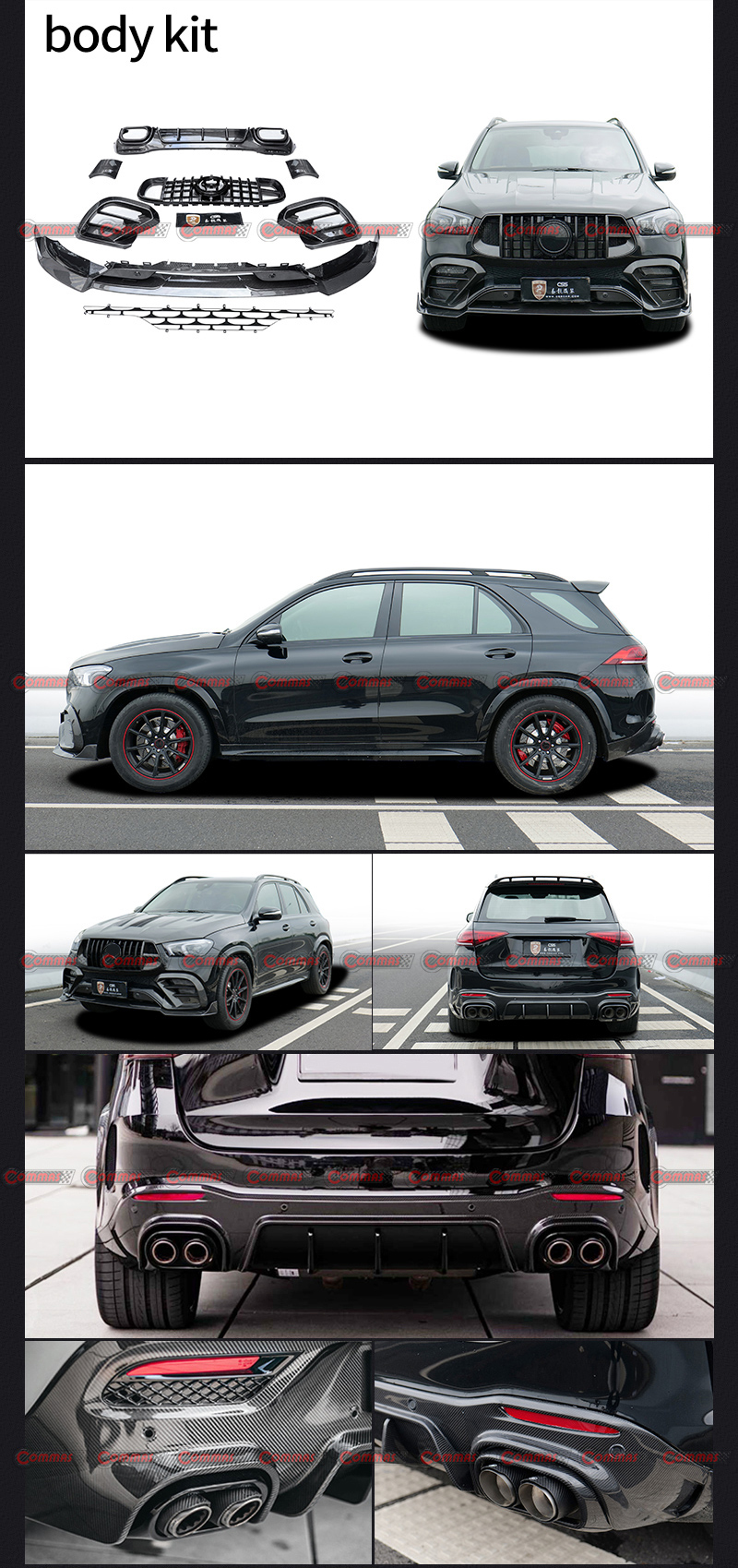 Brabus 800 Bodykit Mercedes Benz GLE