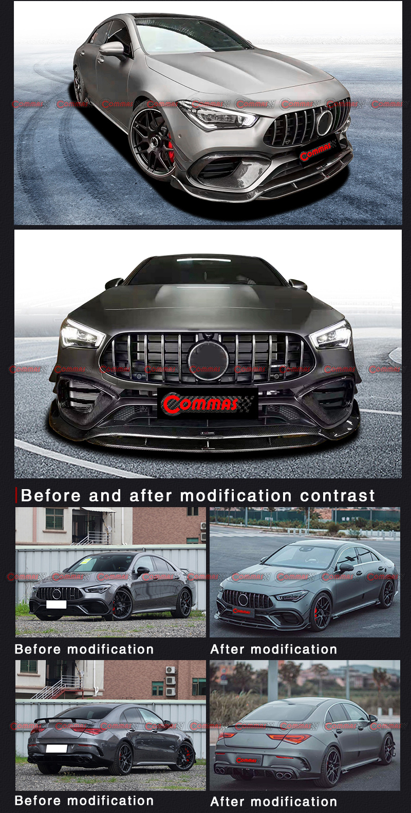 Mercedes Benz W118 Bodykit