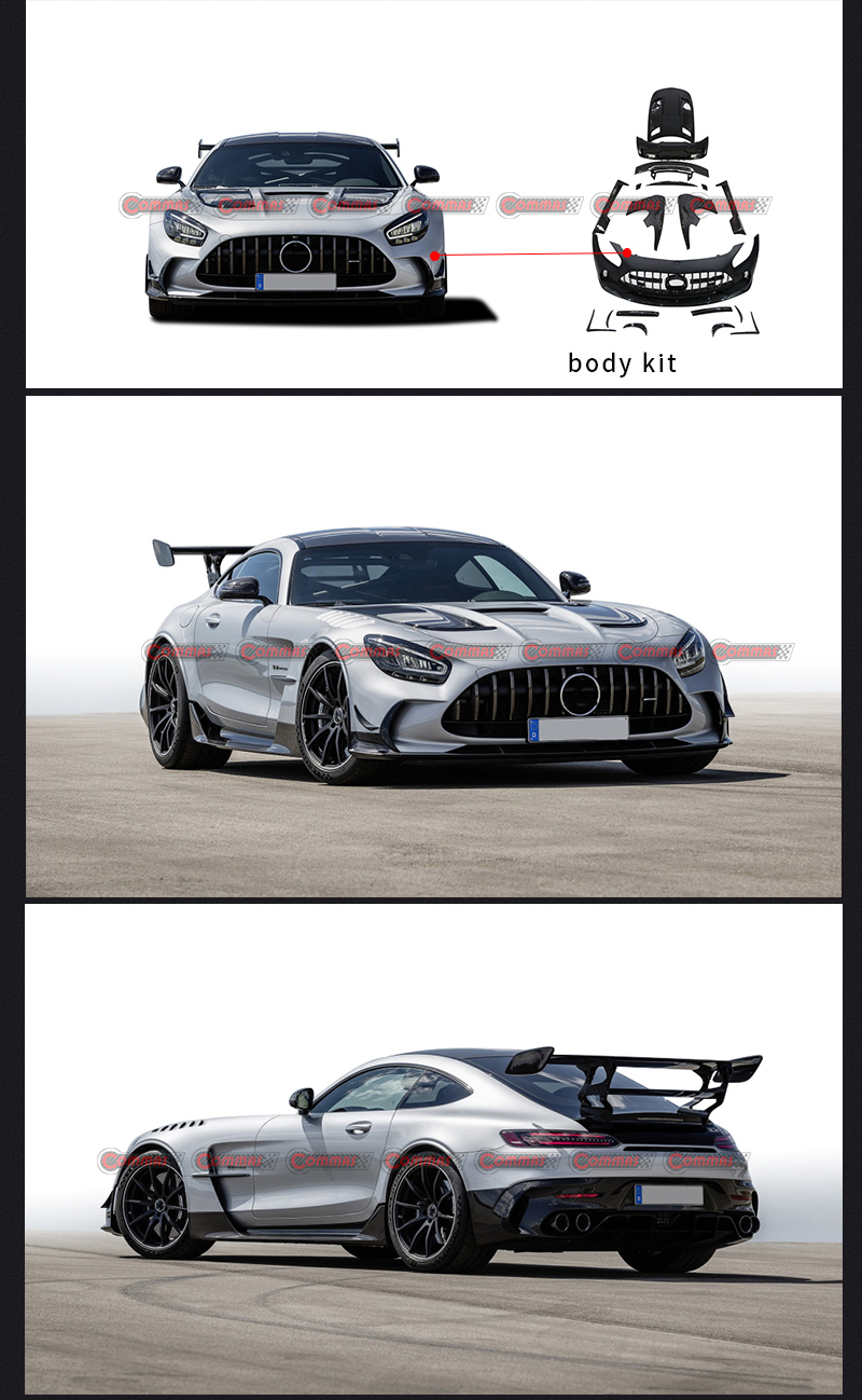 Black Series Mercedes Benz AMG GT Bodykit