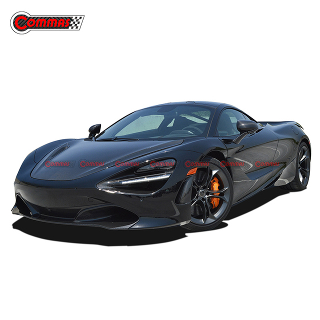 Trockene Carbonfaser-Frontmotorabdeckung im OEM-Stil für Mclaren 720S