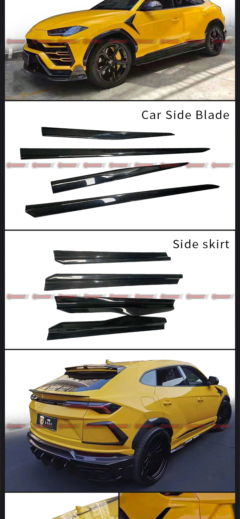 Lamborghini Urus Bodykit im Mansory-Stil