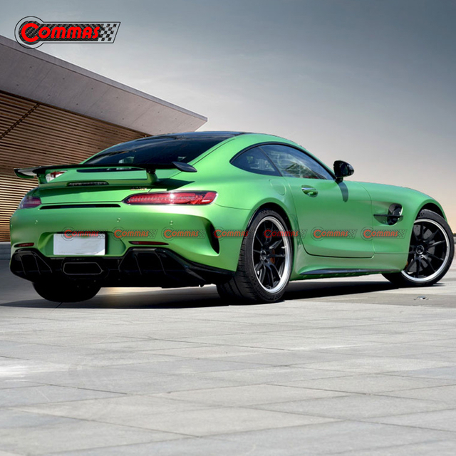GTR Style Carbon Fiber Heckstoßstangenlippendiffusor für Mercedes Benz AMG GT GTS
