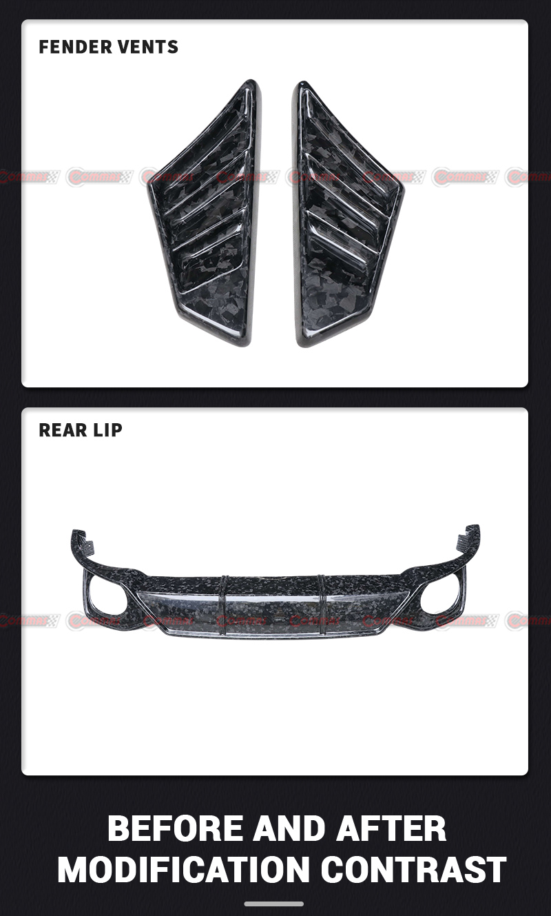Audi RSQ8 Bodykit aus geschmiedetem Kohlefaser