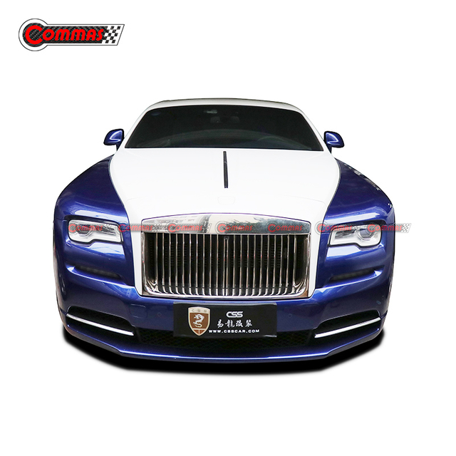 Neugestaltung des LED-Scheinwerfer-Frontstoßstangen-Bodykits für Rolls Royce Wraith Gen1-3