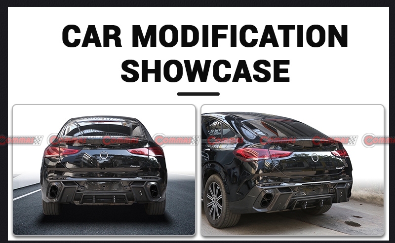 Mercedes Benz Gle Larte Heckdiffusor