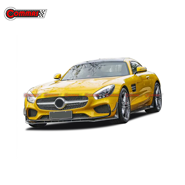 Revozport Style Kohlefaser-Frontlippensplitter für Mercedes Benz AMG GT GTS