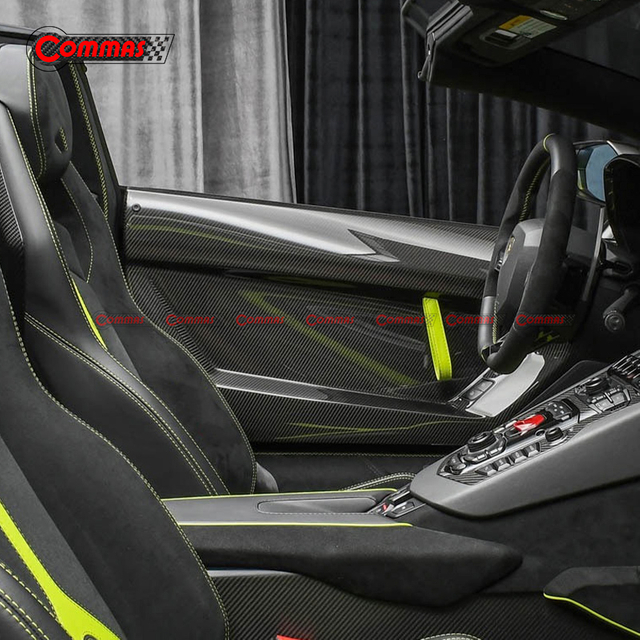 Svj Style Dry Carbon Fiber Auto Door Penal für Lamborghini Aventador Lp700 