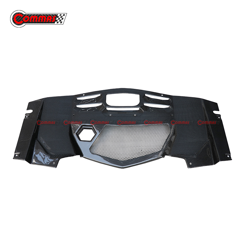 Lamborghini LP700 Motorinnenraum aus Kohlefaser