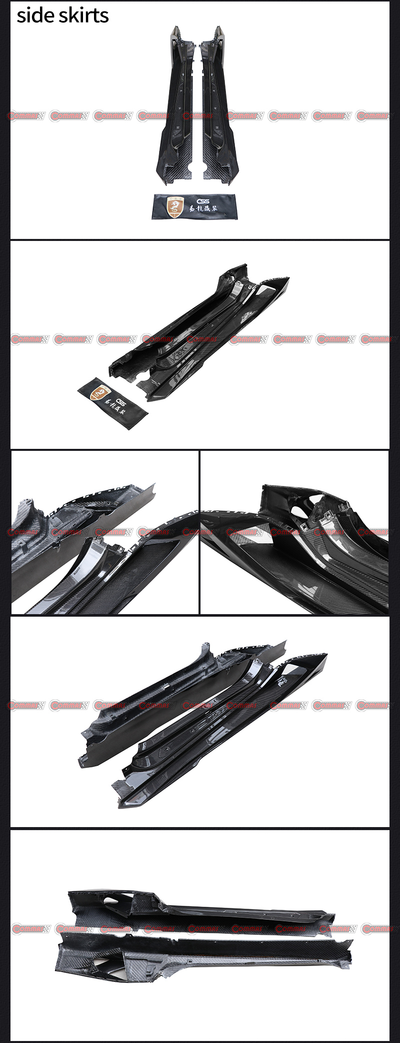 Lamborghini Huracan Carbonfaser-Seitenschweller