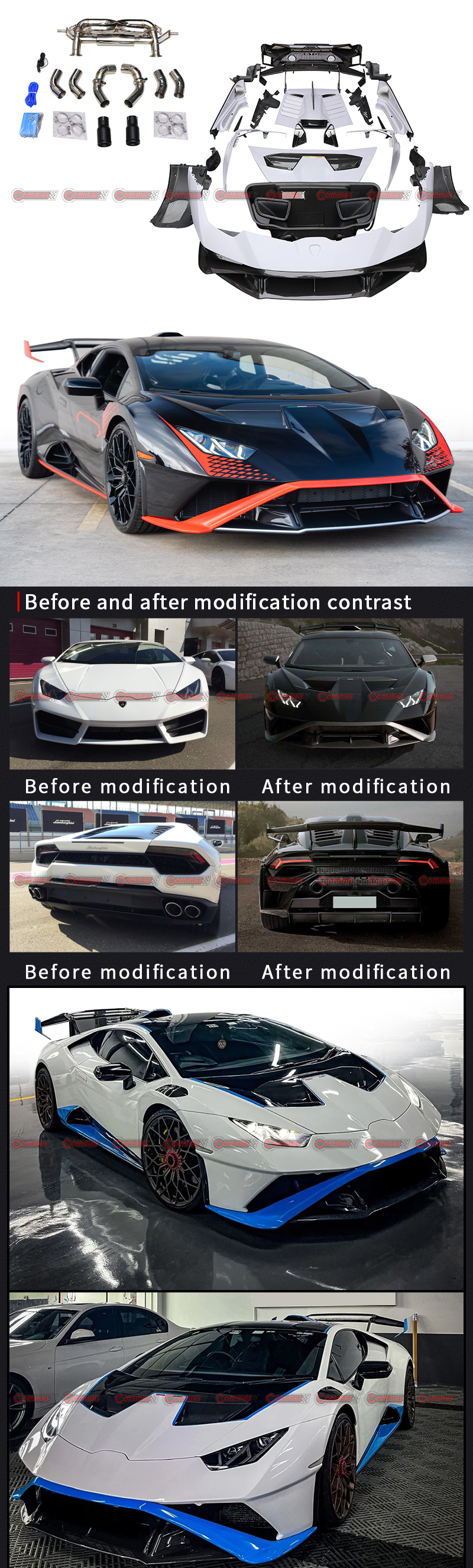 Sto Lambroghini Huracan Bodykit