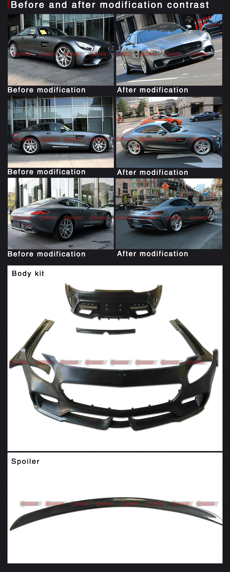 Bodykit im Wald-Stil f&uuml;r Mercedes-Benz AMG GT GTS