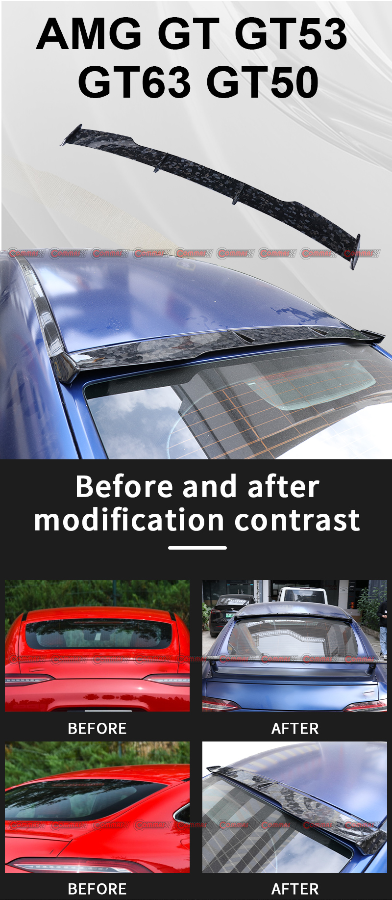 Larte Dachfl&uuml;gel Mercedes Benz AMG GT
