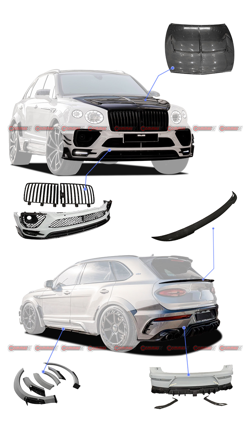 Bently Bentayga Mansory Bodykit