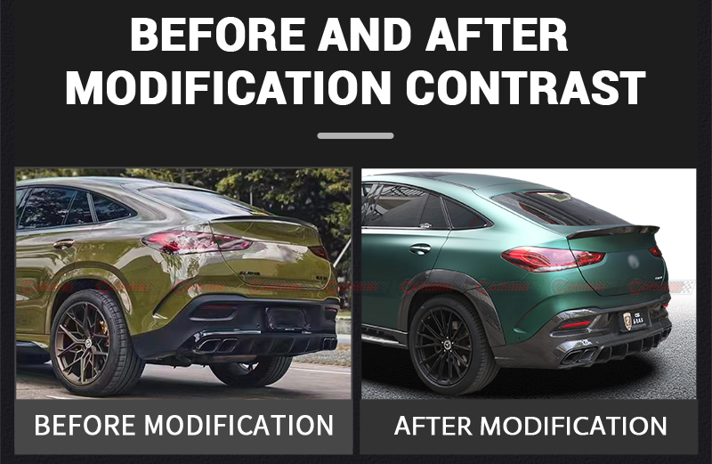 Topcar Heckdiffusor f&uuml;r Mercedes Benz Gle