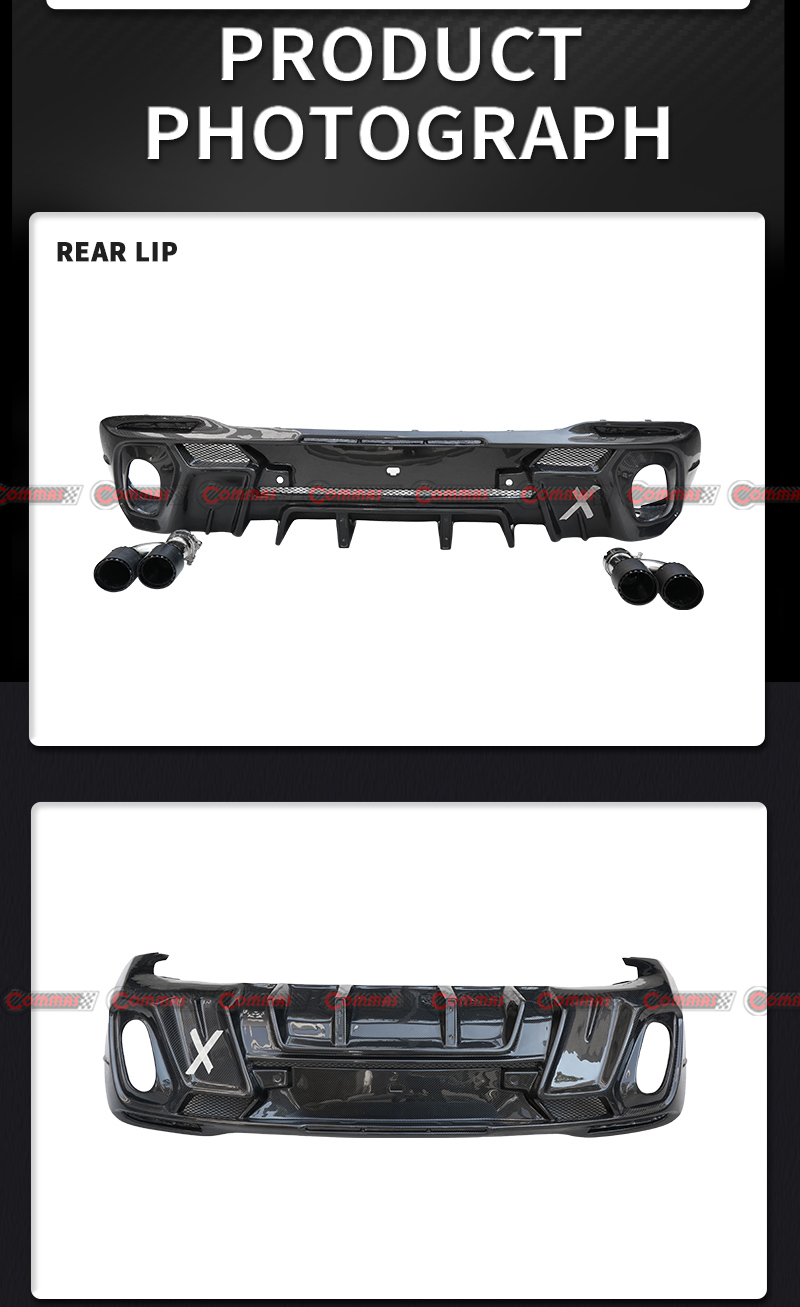 Mercedes Benz Gle Larte Heckdiffusor