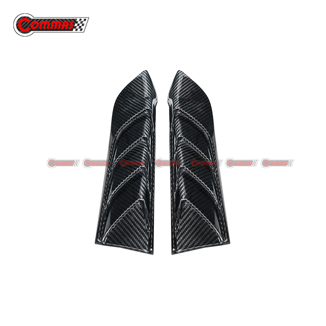 Topcar Style Carbon Fiber Fender Air Vents für Mercedes Benz AMG GT50 GT53 GT63s