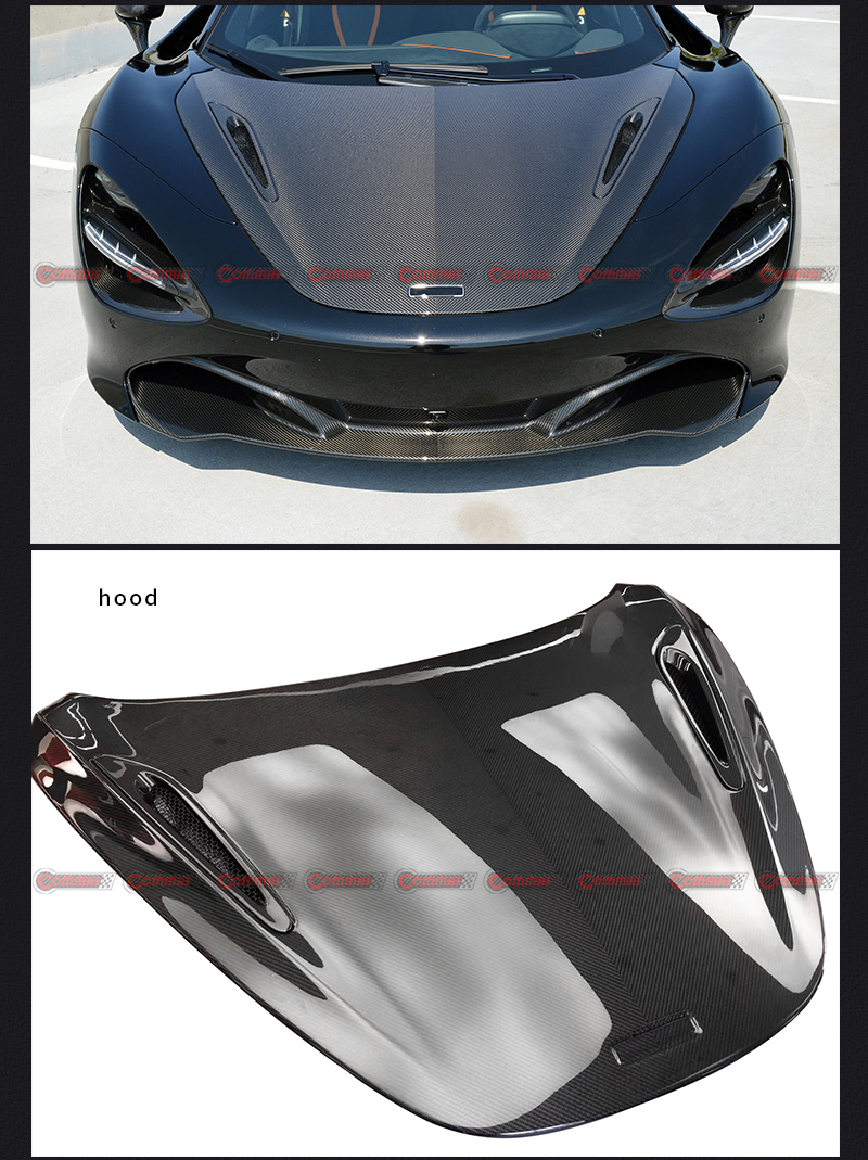 Carbon-Motorhaube f&uuml;r Mclaren 720S