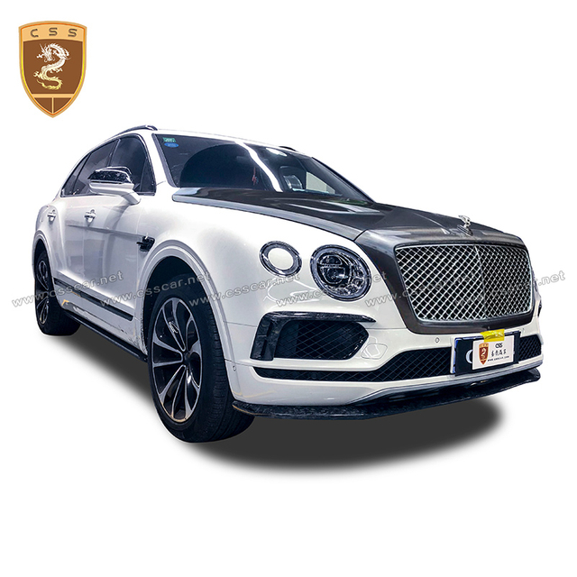 Bentley Bentayga W12 Bodykit mit Mansory-Motorhaube