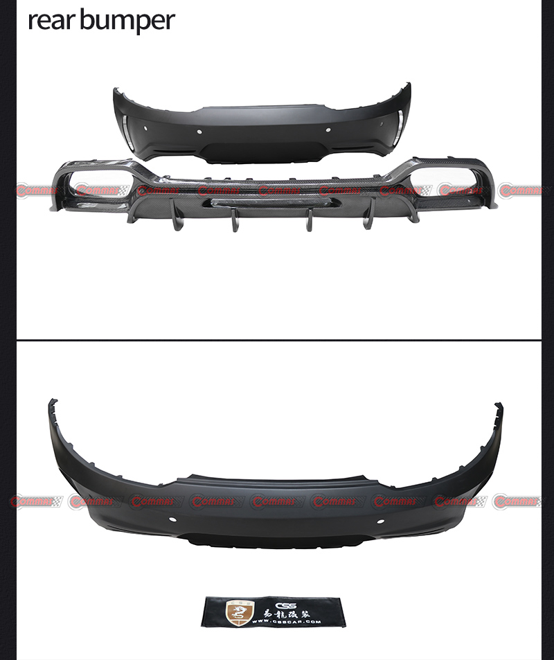 Heckdiffusor im PD-Stil f&uuml;r Mercedes Benz AMG GT