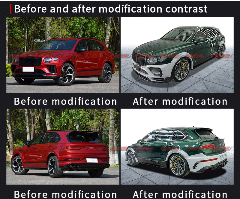 Bently Bentayga Mansory Bodykit