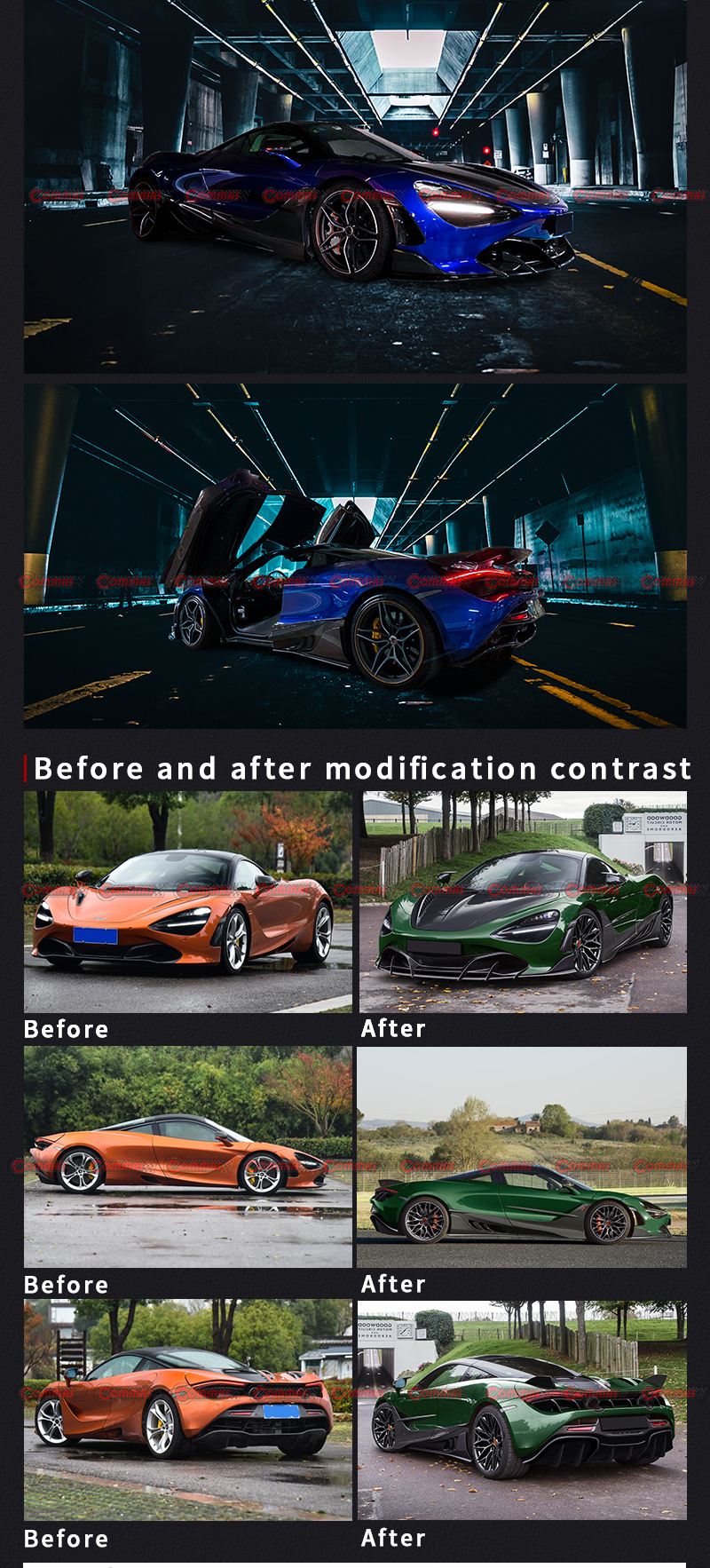 McLaren 720s Topcar Bodykit