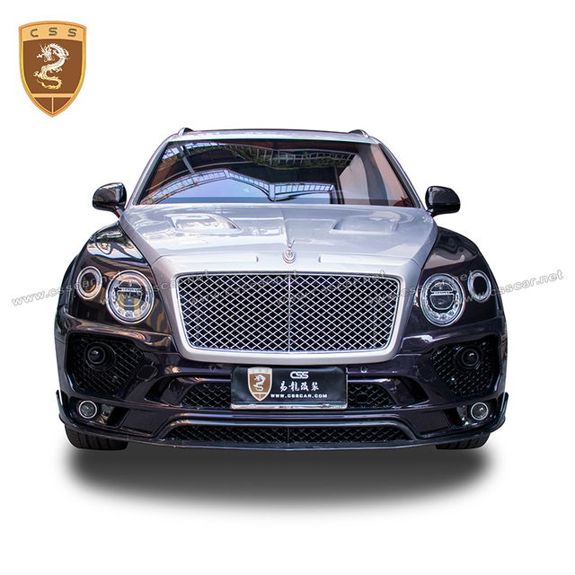 Mansory Style Frontstoßstange Seitenschweller Motorabdeckung Body Kit für Bently Bentayga