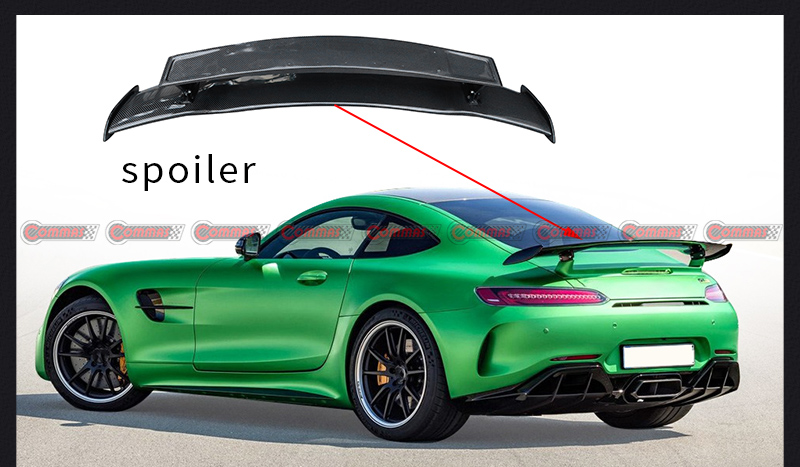 Heckspoiler im GTR-Stil, Mercedes-Benz AMG GT