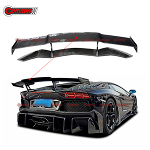 DMC Style Carbon Fiber LP700 Heck-Doppeldeck-Spoilerflügel für Lamborghini Aventador