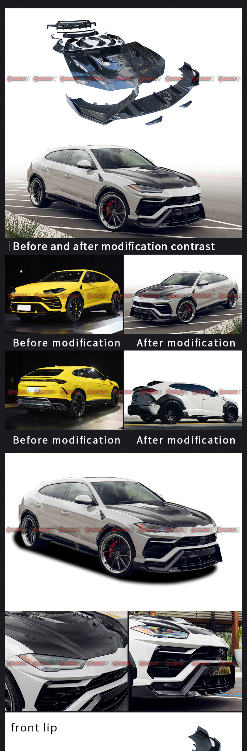 Lambroghini Urus Vorsteiner Bodykit