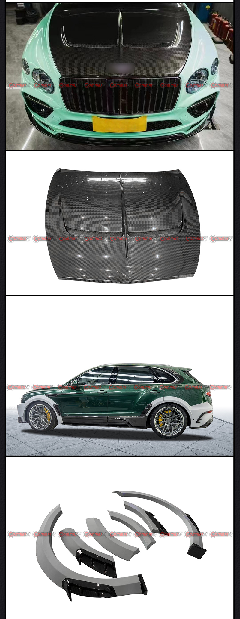 Bently Bentayga Mansory Bodykit