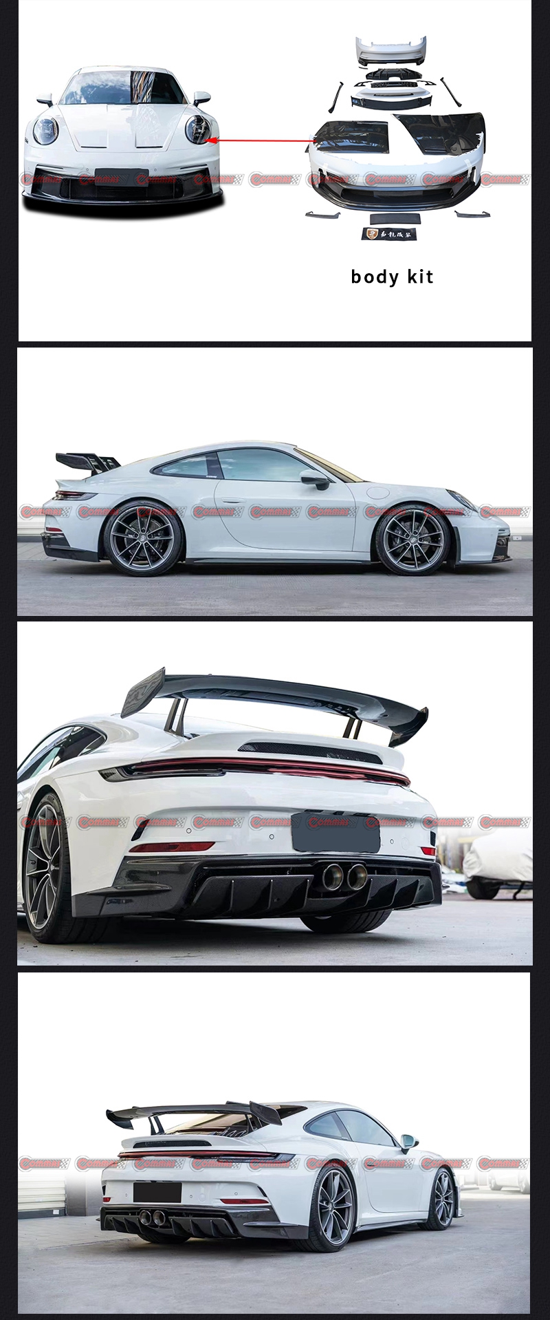 Porsche 911 GT3 Bodykit