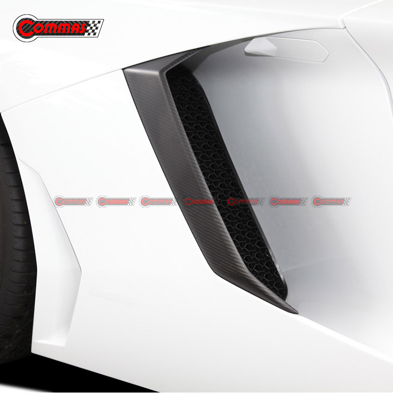 OEM Style Carbon Fiber Car Rear Side Fender Vents für Lamborghini Aventador Lp700 