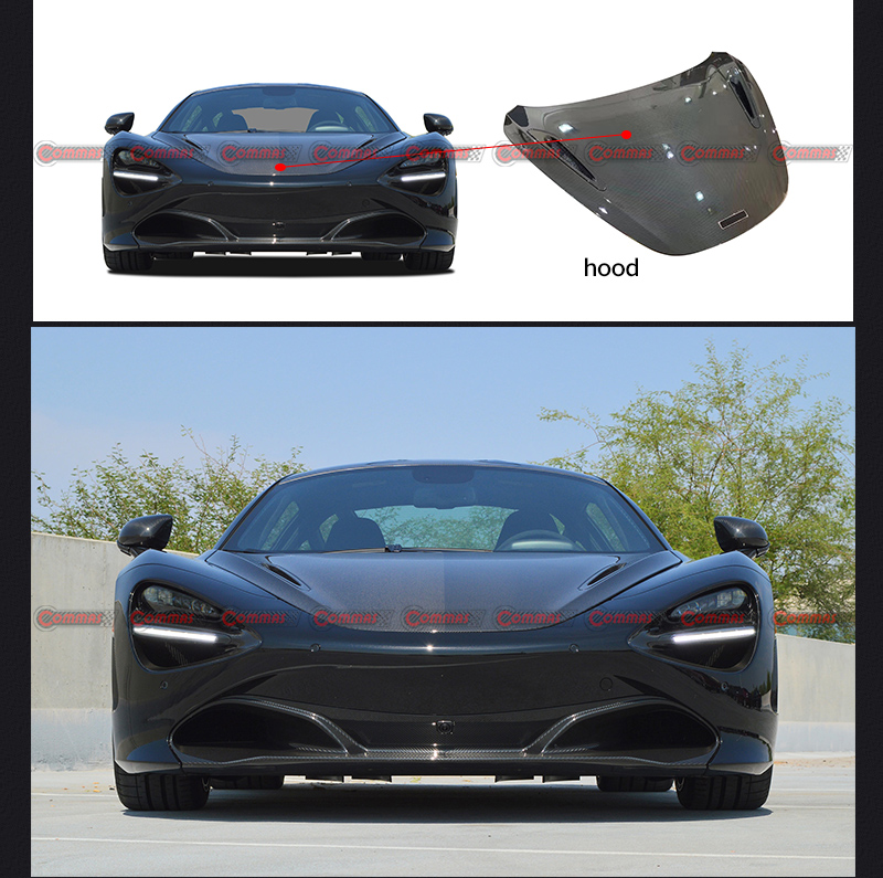 Carbon-Motorhaube f&uuml;r Mclaren 720S