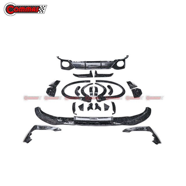 Audi RSQ8 Upgrade auf geschmiedetes Carbonfaser-Bodykit im ABT-Stil