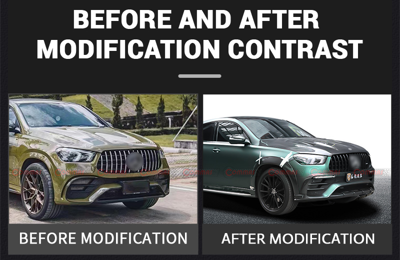 Motorabdeckung im Topcar-Stil f&uuml;r Mercedes Benz Gle