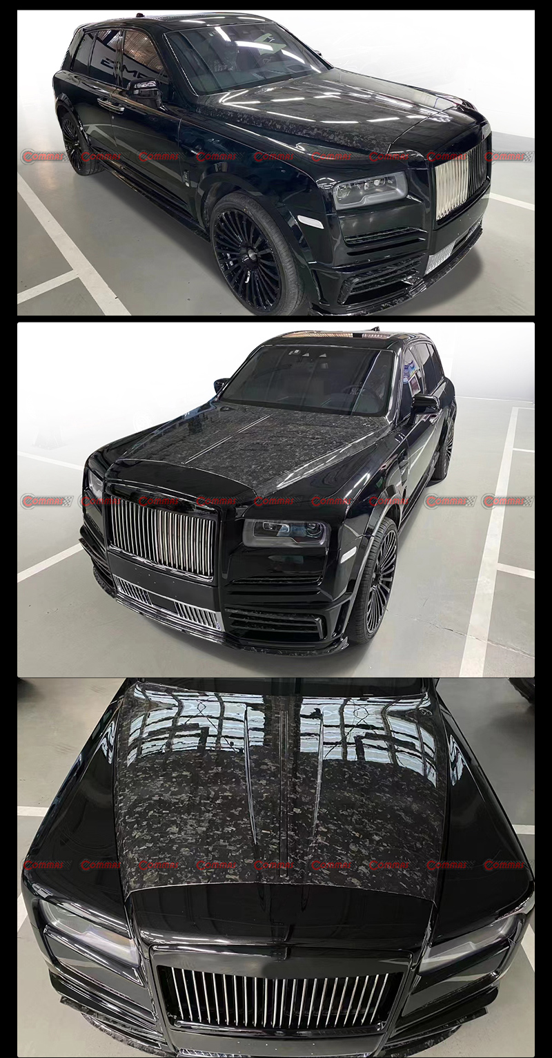 Rolls Royce Cullinan Mansory Motorabdeckung