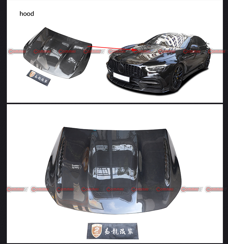 topcar motorabdeckung mercedes benz amg gt