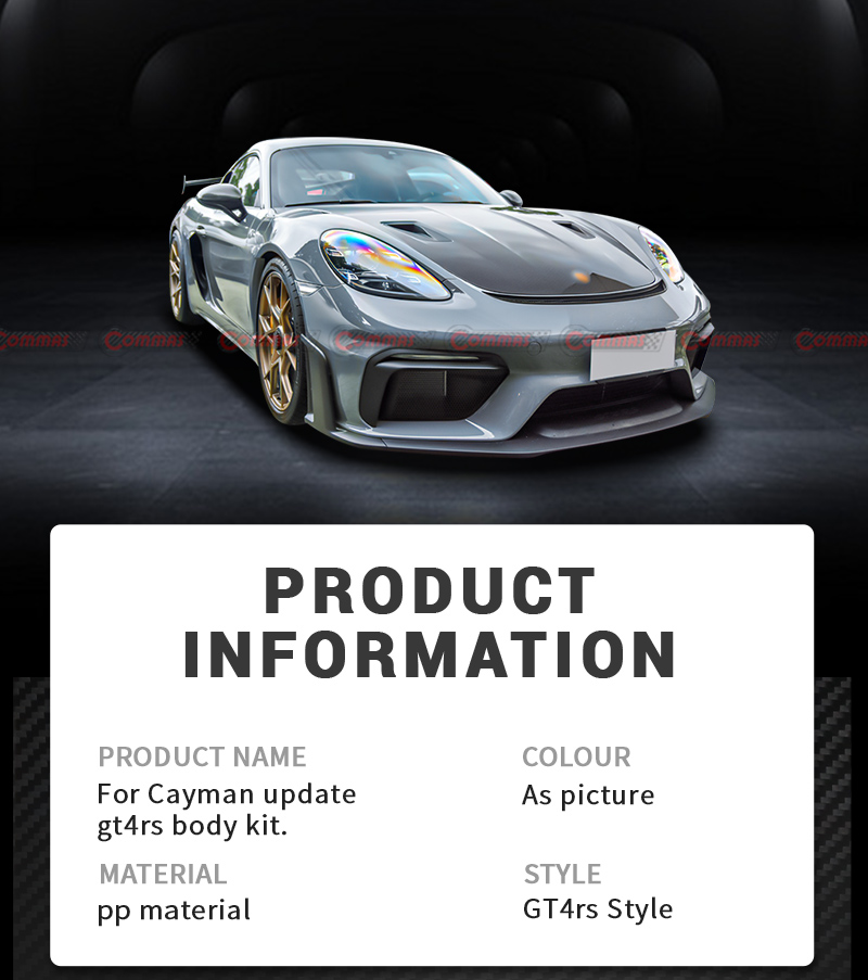 Porsche 718 Bodykit