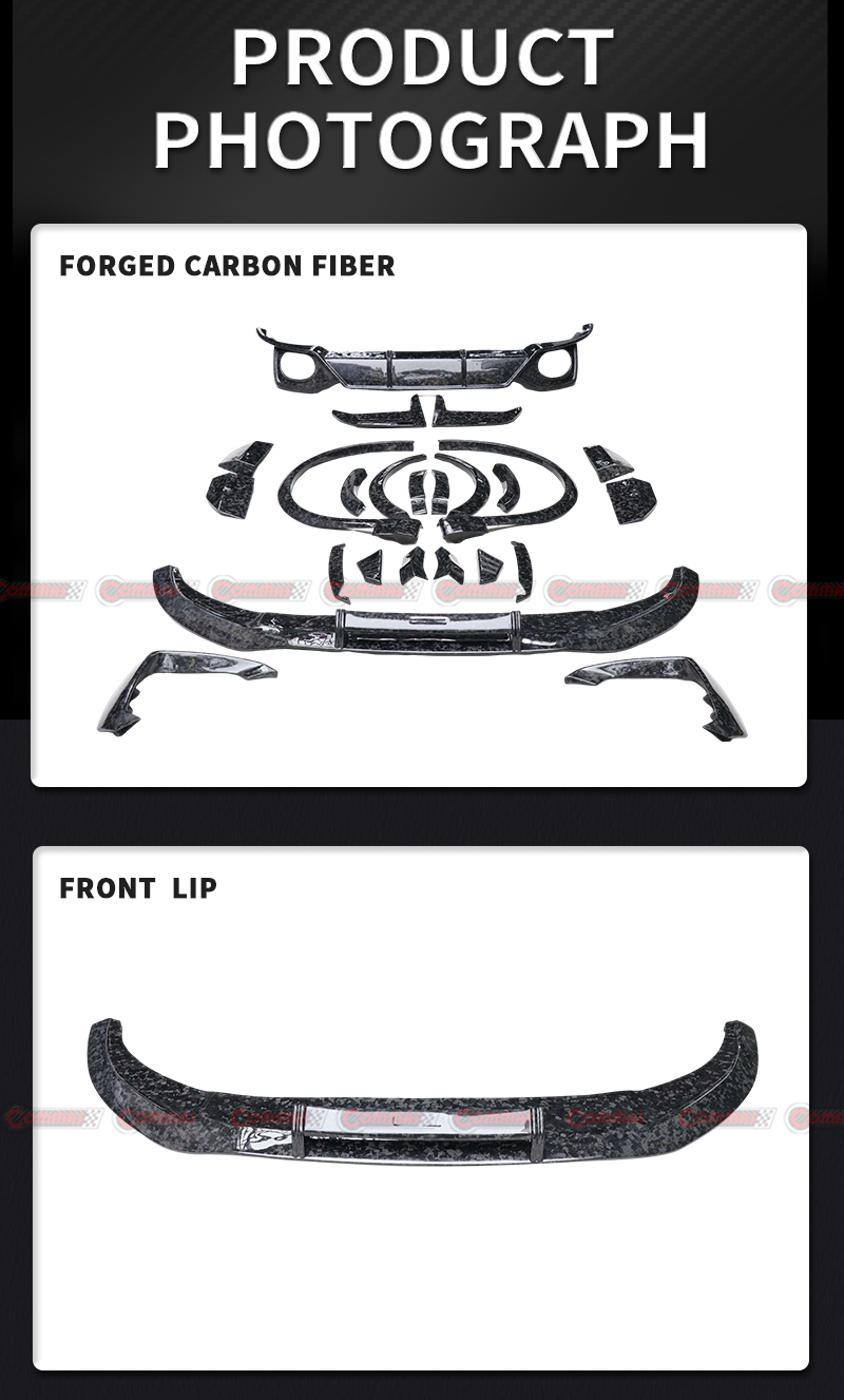 Audi RSQ8 Bodykit aus geschmiedetem Kohlefaser