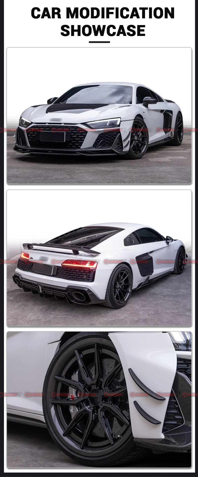 Audi R8 Karbonfaser-Bodykit